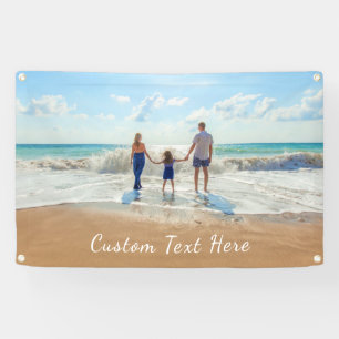 Custom Your Photo Banner with Text