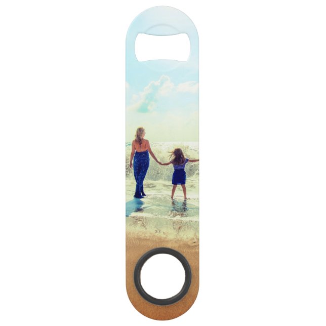 Custom Your Photo Bar Key Personalized Gift (Back)