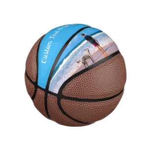 Custom Your Photo Basketball Gift with Text