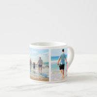 Custom Your Photo Collage Espresso Cup Personalize