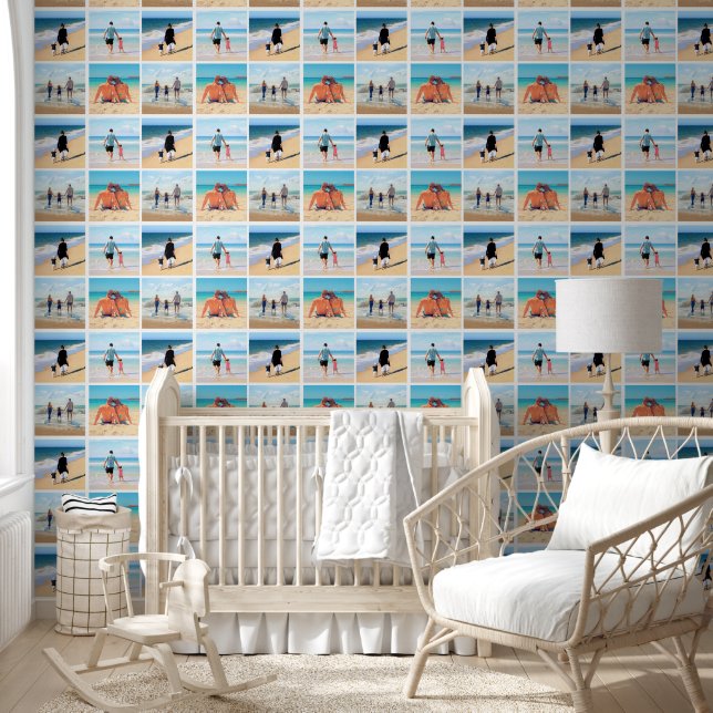 Custom Your Photo Collage Personalized Photos Wallpaper (Kids)