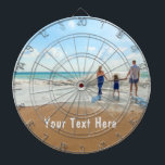 Custom Your Photo Dart Board with Text<br><div class="desc">Custom Photo and Text Dart Board - Unique Your Own Design -  Personalized Family / Friends or Personal Dartboards Gift - Add Your Text and Photo - Resize and move elements with customization tool ! Choose font / size / colour ! Good Luck - Be Happy :)</div>