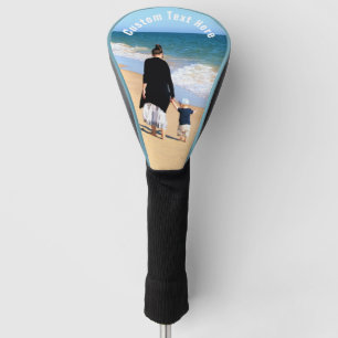 Custom Your Photo Golf Head Cover Gift with Text