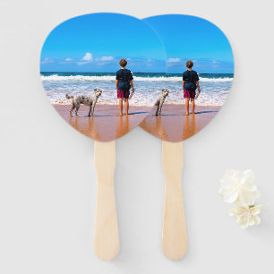 Custom Your Photo Hand Fan Personalized Gift