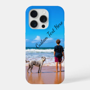 Custom Your Photo iPhone Case with Text