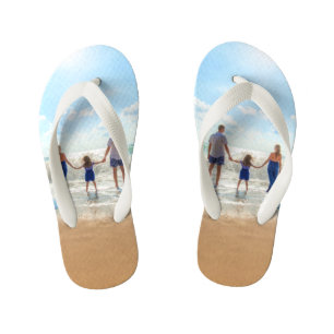 Custom Your Photo Kid's Flip Flops Personalized