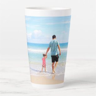 Custom Your Photo Latte Mug Personalized Gift