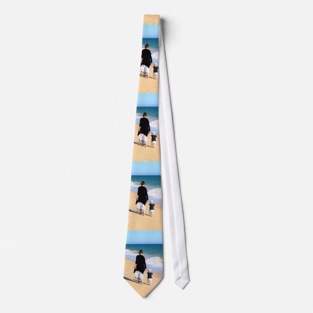 Custom Your Photo Neck Tie Personalized (Front)