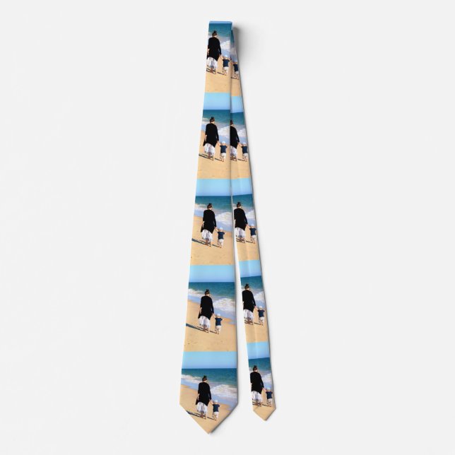 Custom Your Photo Neck Tie Personalized Gift (Front)