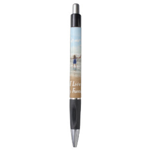Custom Your Photo Pen Gift Text - I Love My Family