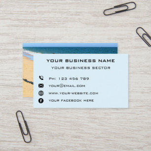 Custom Your Photo Personalized Business Card