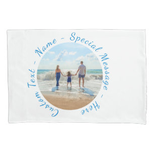 Custom Your Photo Pillow Case with Text