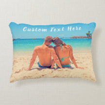 Custom Your Photo Pillow Gift with Text Name