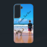 Custom Your Photo Samsung Galaxy Case with Text<br><div class="desc">Custom Photo and Text Samsung Galaxy Cases or iPhone Cases - Make Your Own Design with Pets - Personalized Family / Friends / Pets or Personal Gift - Add Your Photo and Text / Name - Resize and move or remove and add elements / text with Customization tool ! Choose...</div>