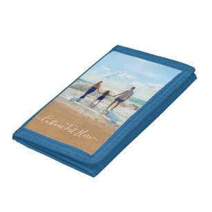 Custom Your Photo Wallet Gift with Text