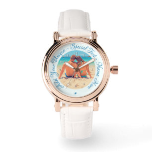 Custom Your Photo Watch Gift and Text Personalized