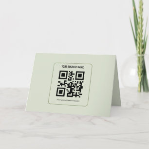 Custom Your QR Code Business Name Template