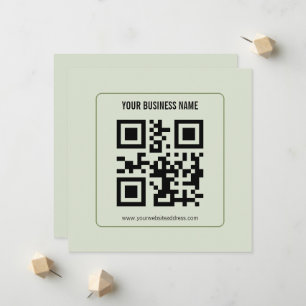 Custom Your QR Code Business Name Template