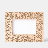 Custom Your QR Code Modern Design Etched Frames