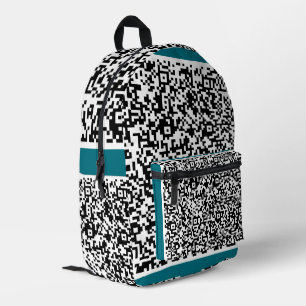 Custom Your QR Code Scan Backpack - Choose Colour