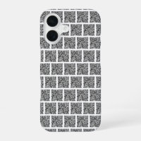 Custom Your QR Code Scan iPhone Case Choose Colour
