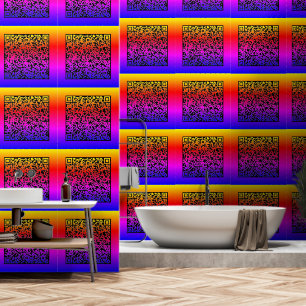 Custom Your QR Code Scan Personalized Modern Colou Wallpaper