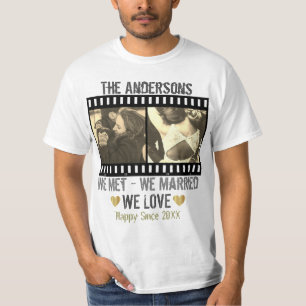 Custom your story personalised photo and text T-Shirt