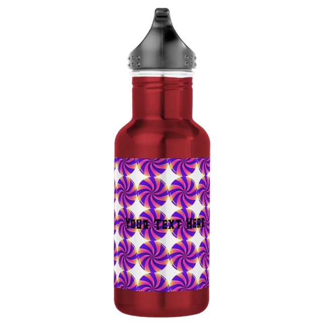 Custom Your Text Here Sweet Candy Water Bottle (Right)