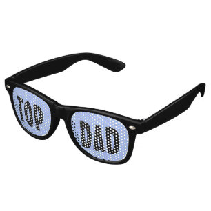 Custom your text, image & background colour retro sunglasses