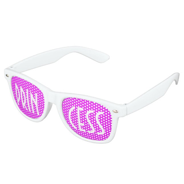 Custom your text, image & background colour retro sunglasses (Angled)
