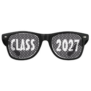 Custom your text, image & background colour retro sunglasses