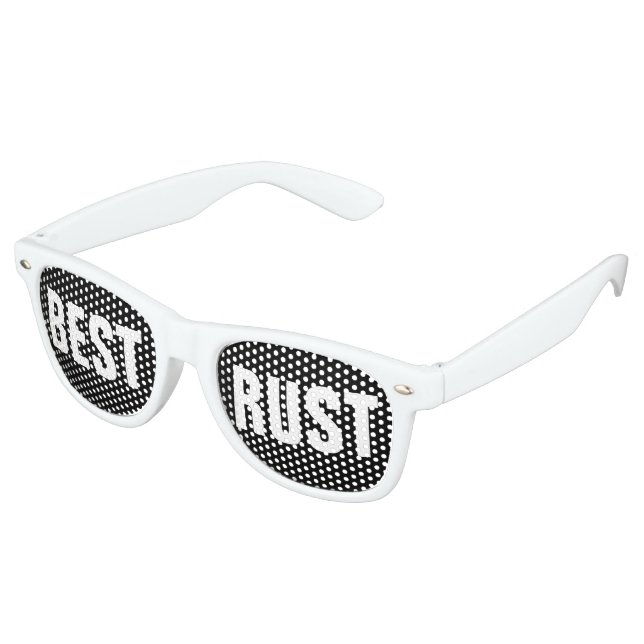 Custom your text, image & background colour retro sunglasses (Angled)