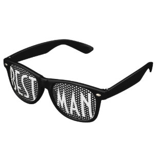 Custom your text, image & background colour retro sunglasses