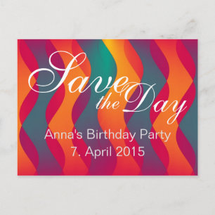 Custom your text, sign, image & background postcard
