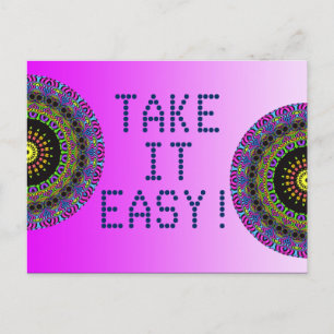 Custom your text, sign, image & background postcard