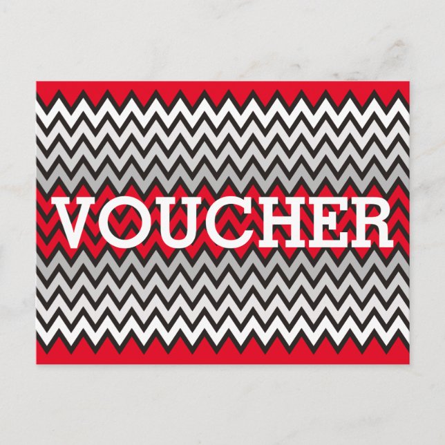 Custom your voucher with text, sign, image & back postcard (Front)