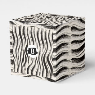 Custom Zebra Favour Box – Personalized Party Favou