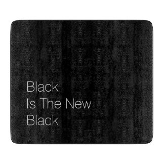 custome "Black Is The New Black" Cutting Board