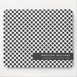 Custome Minimal Modern Dot  Mouse Pad