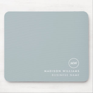 Custome Minimal Monogram Mouse Pad