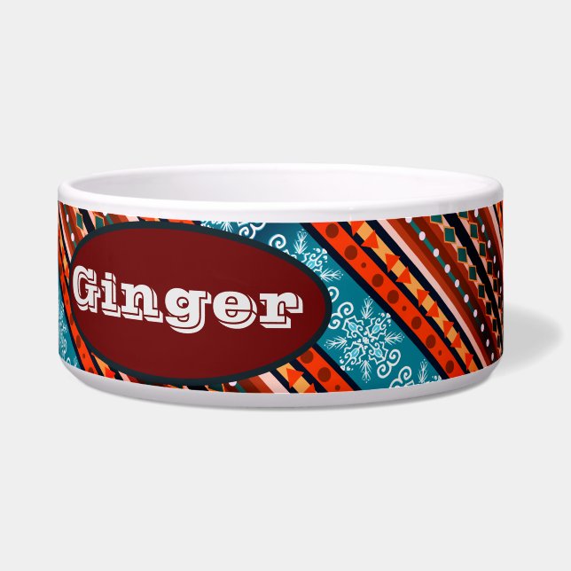 Custome Name Cozy Winter Pattern (Front)