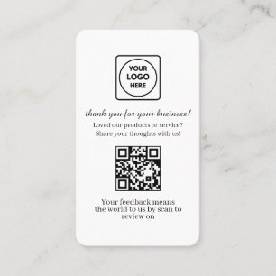 Customer Feedback QR   Custom Business Review Link Business Card