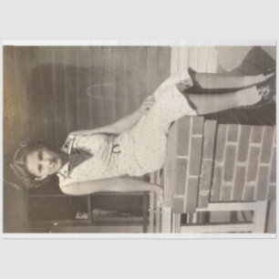 Customer Personalized Photo DP Decoupage Tissue Paper