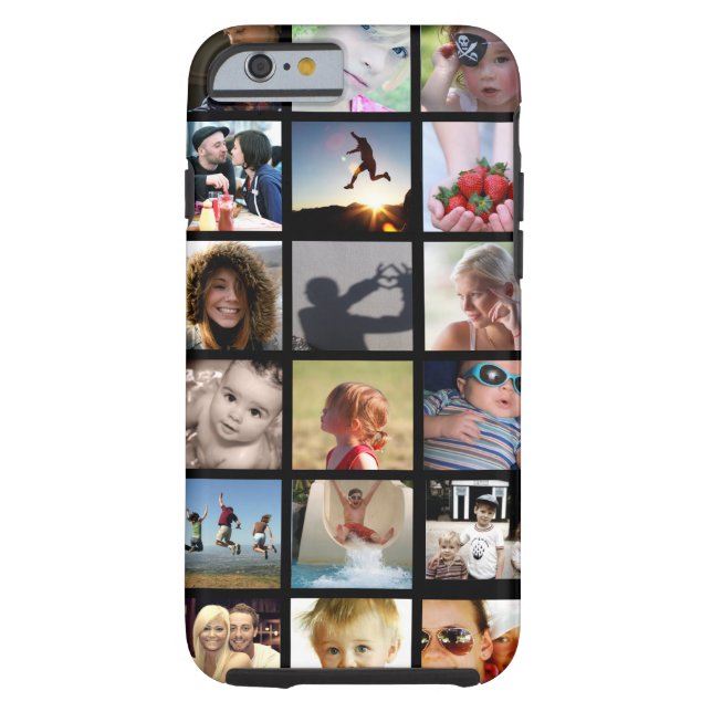Customer Photo Collage iPhone 6 Case (Case-Mate) (Back)