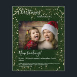 Customer specific Christmas Lights photo flyer<br><div class="desc">Customer specific Christmas Lights photo flyer,  green.  Simply edit your product by uploading your photo and typing your text. You can select the font,  colour and position individually by "further personalization".</div>