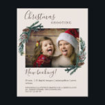Customer specific Christmas  photo flyer<br><div class="desc">Customer specific Christmas photo flyer,  beige.  Simply edit your product by uploading your photo and typing your text. You can select the font,  colour and position individually by "further personalization".</div>