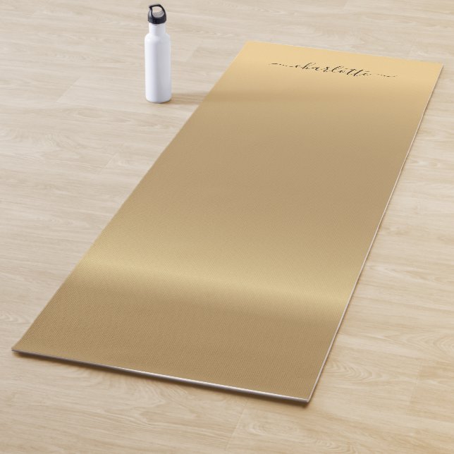 Customer specific, gold (Imitate) Yoga Mat (In Situ)
