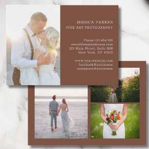 Customer specific photo photograph  business card