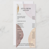 Customer-specific Rosegold Glitter Price List