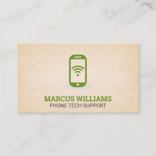 Customer Support   Smart Phone Wifi Business Card